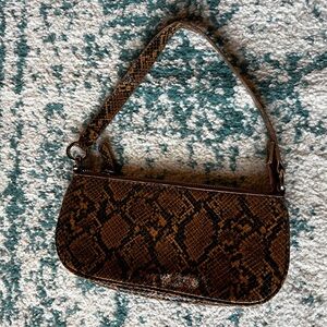 Urban Outfitters Brown Snake Print Bag
